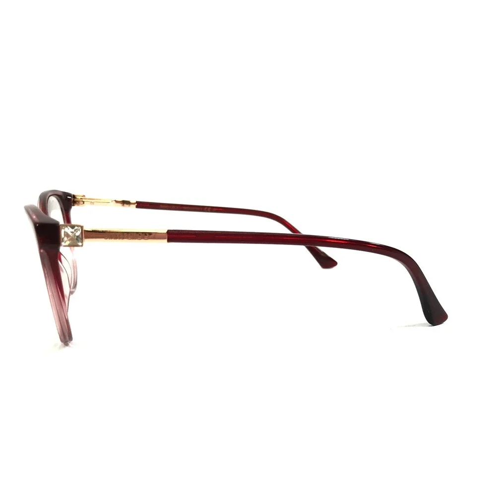 Jimmy Choo Eyeglasses Frames JC287 7W5 Burgundy Gradient Red Cat Eye 54-16-145